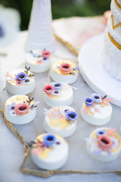 rifle paper inspired cookies