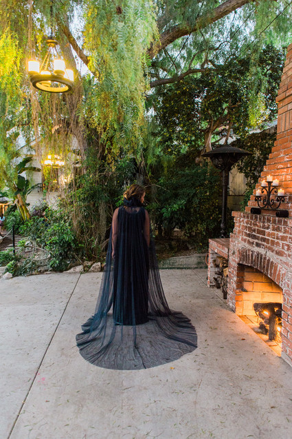 Bohemian halloween wedding inspiration