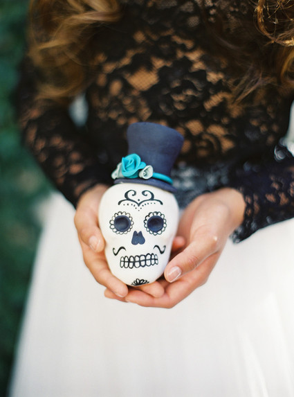 Dia de Los Muertos wedding menu