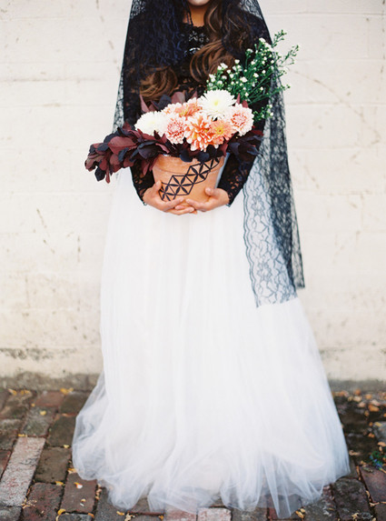 Dia de Los Muertos wedding menu