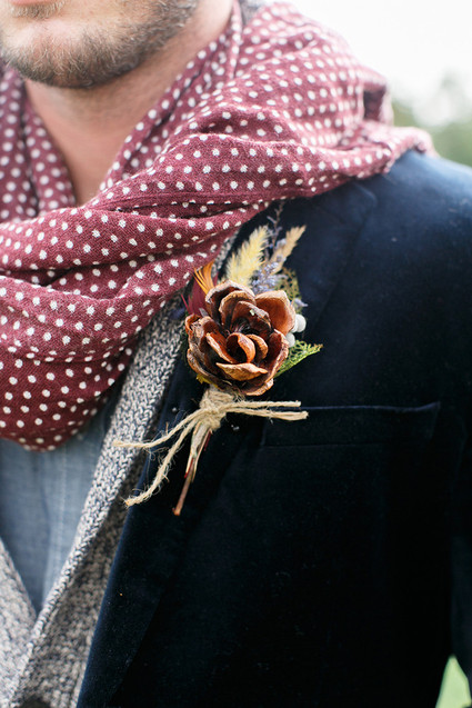 Groom's boutonniere