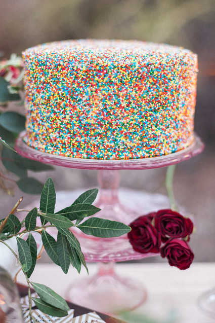 Sprinkles cake Inspiration