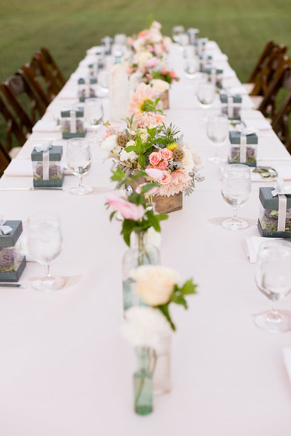 Wedding tablescape