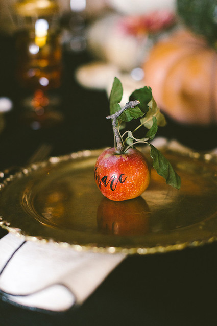 Fall place setting