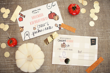 halloween invites