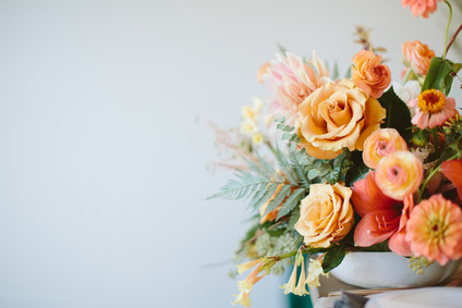 Bright fall florals Inspiration
