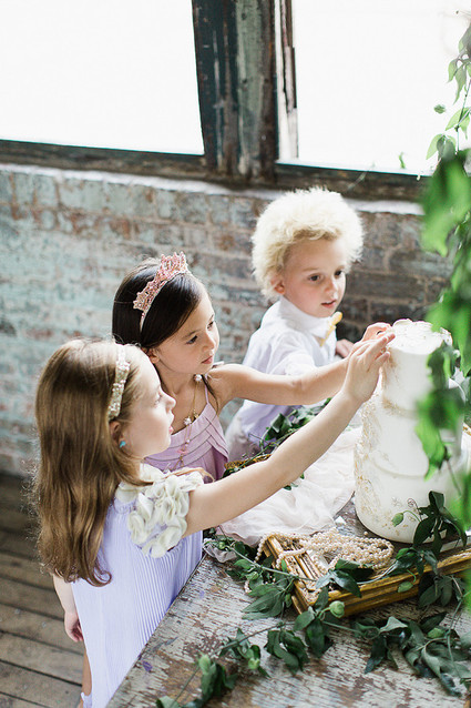 elegant childs birthday