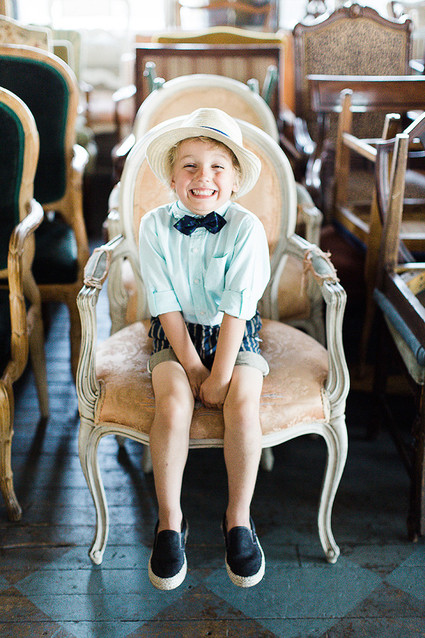 vintage style childs portrait