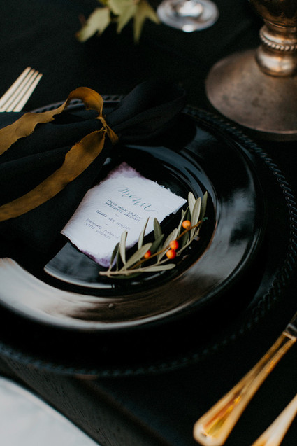 Mood place setting Inspiration