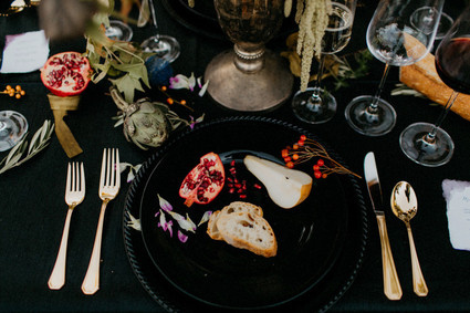 Fall place setting