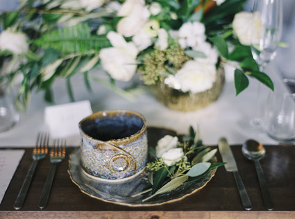 Vintage place setting