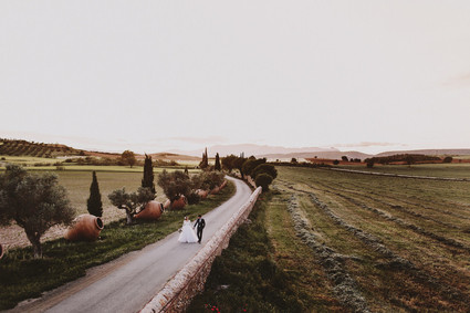 Romantic Spanish countryside portrait