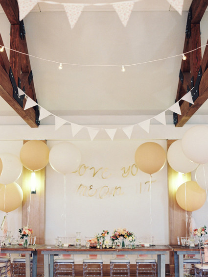 Wedding reception decor