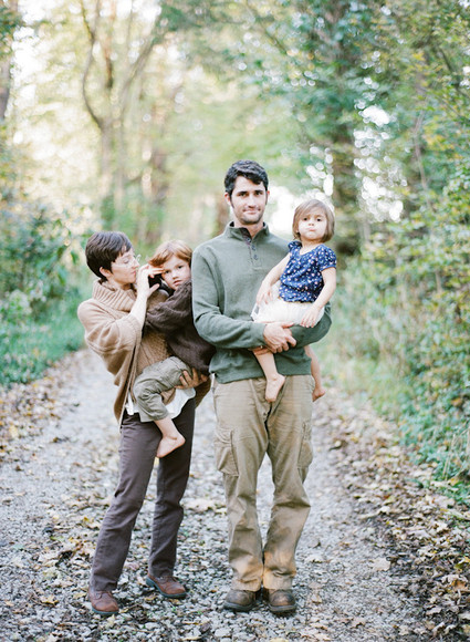 Rustic fall family photos