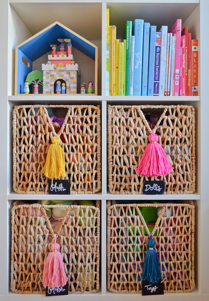 bright creative girls room