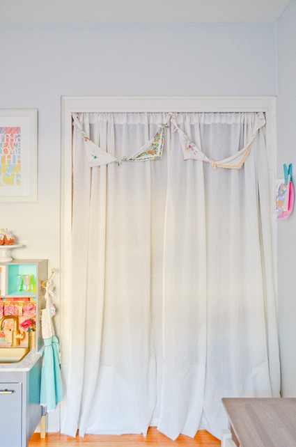 bright creative girls room
