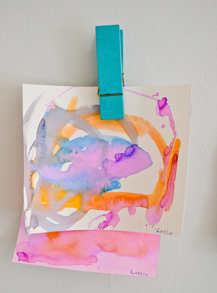 bright creative girls room