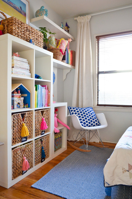 bright creative girls room