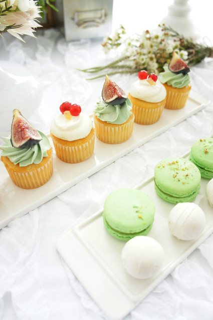 fruit cupcakes Inspiration