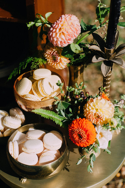 Bridal shower macarons