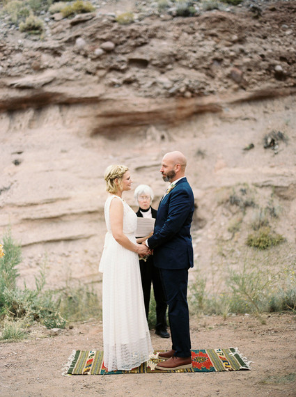 Intimate New Mexico elopement