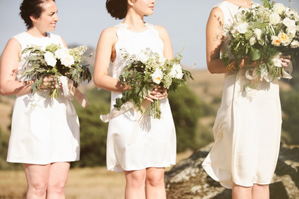 Bridesmaid's bouquets