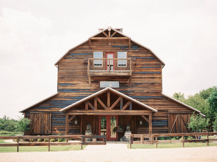 Rustic wedding venue