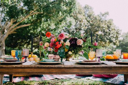 Bohemian bridal shower