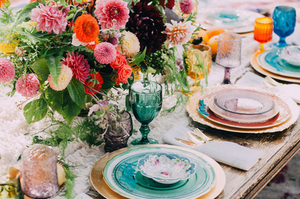 Bohemian bridal shower