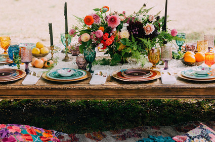 Bohemian bridal shower