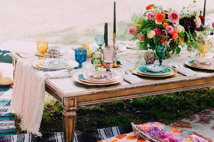 Bohemian bridal shower