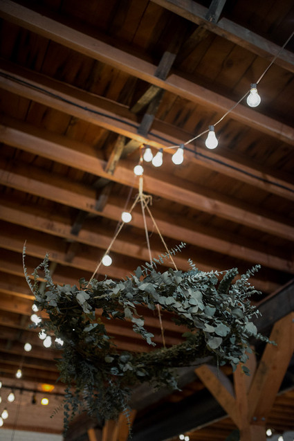 DIY holiday wreath party idea