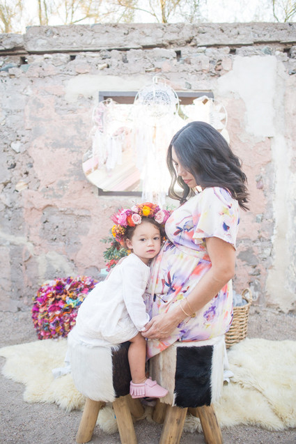 mommy and me maternity photos