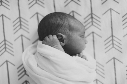 boys nursery newborn photos