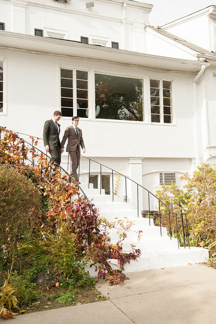 Rustic fall upstate New York wedding