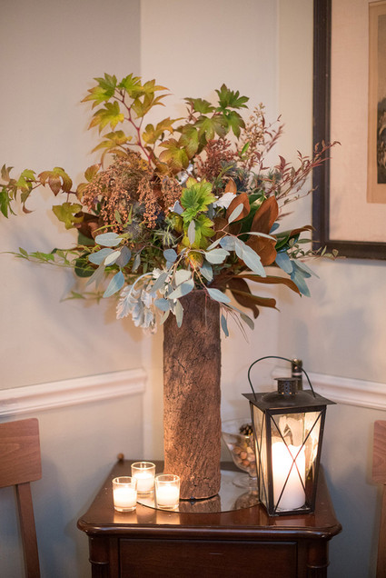 Rustic fall upstate New York wedding