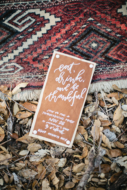 Bohemian friendsgiving inspiration