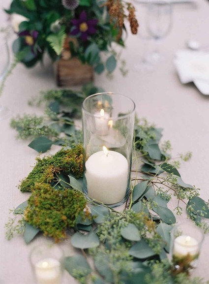 Organic modern Aspen wedding