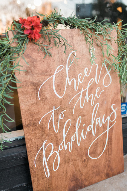 Holiday signage