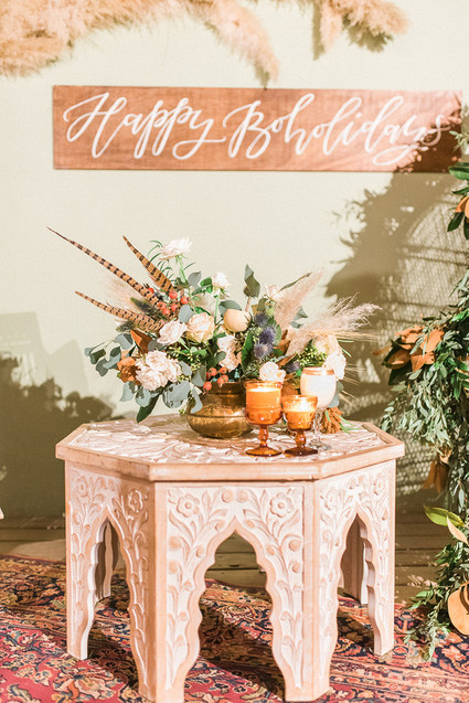 Boho Holiday Party Inspiration