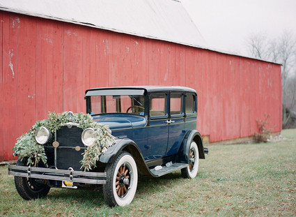 Vintage winter wedding inspiration