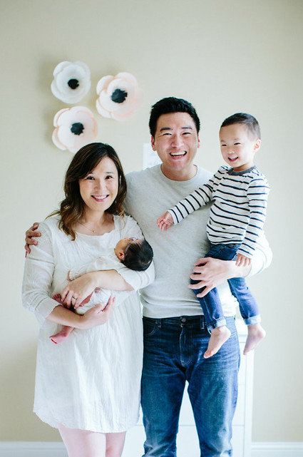 Family newborn photos