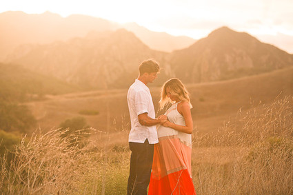 Malibu maternity photos