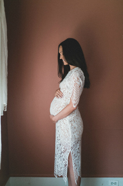 Moody maternity photos