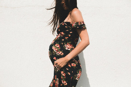 Rockaway beach maternity photos