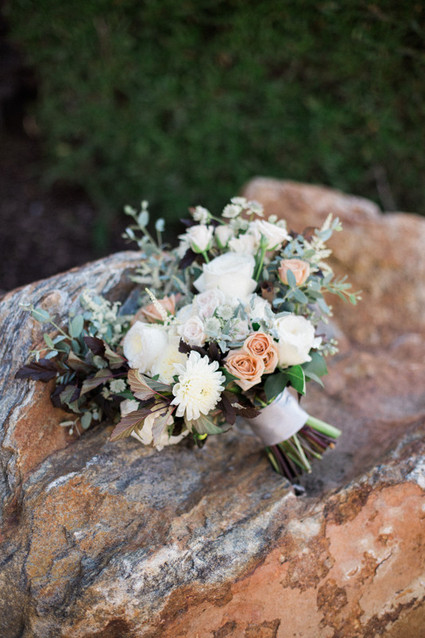 Winter bridal bouquet