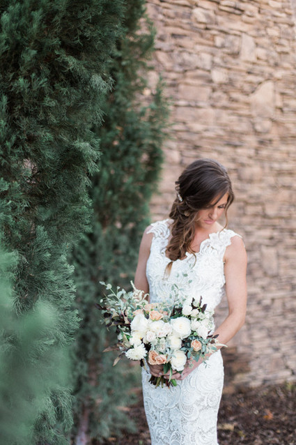 Earthy winter wedding inspiration Inspiration