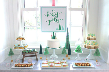 Christmas cookie decorating party