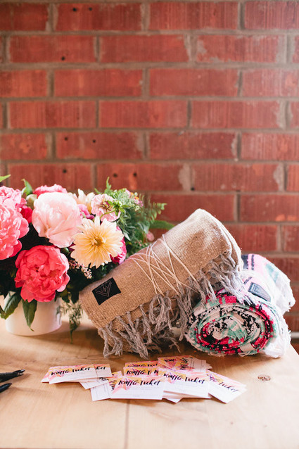 modern rustic baby shower