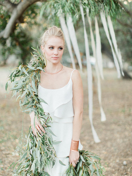 Modern forest wedding inspiration Inspiration